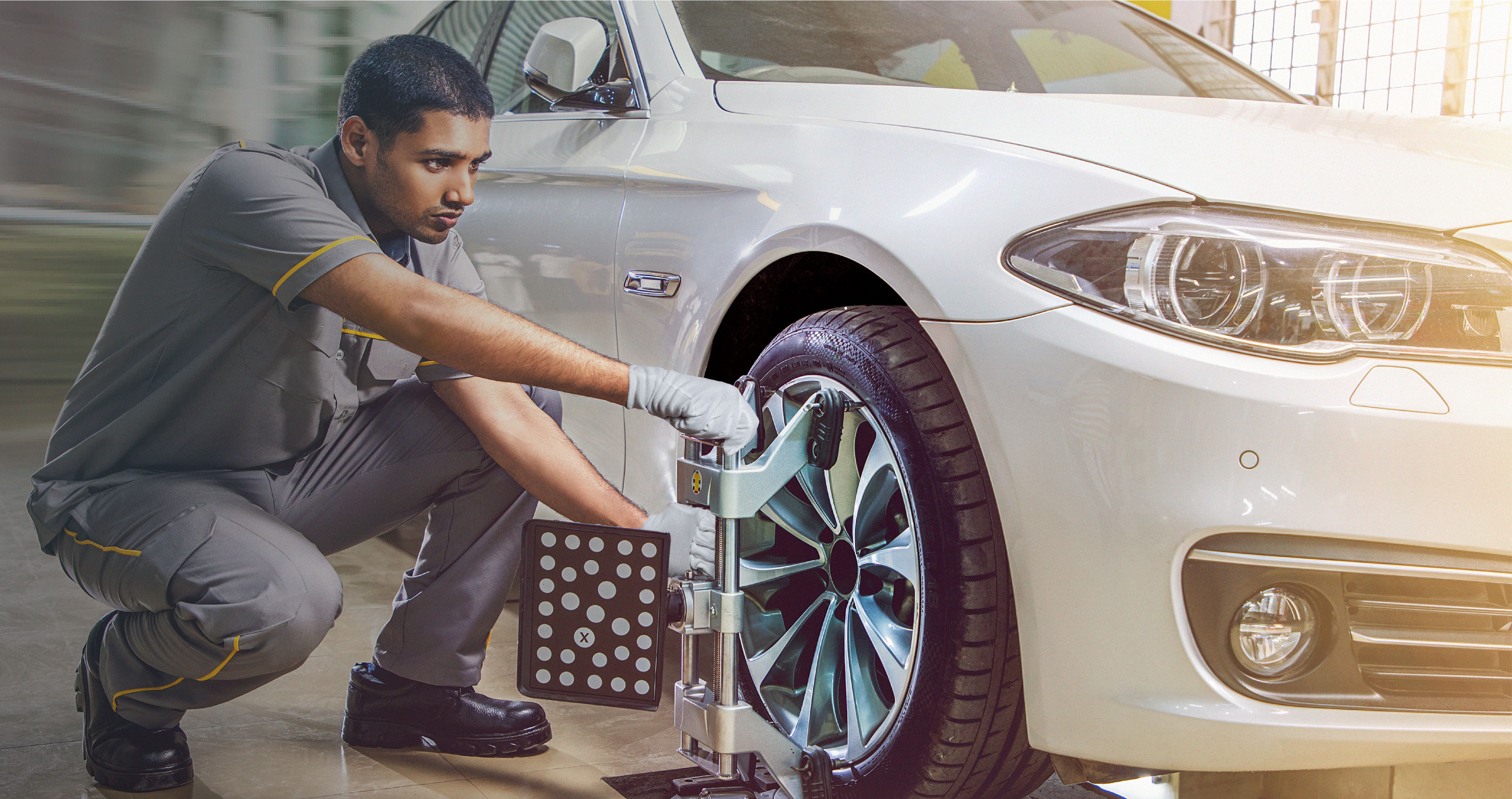 Stylish Tyre Service lounge